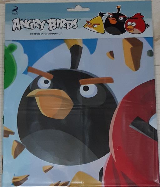 F 140см X 180см Скатерть полиэтиленовая Angry Birds 6025540 фото